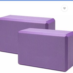 YOGA BLOCK PACK OF 2 YOGA BRICKS SOLID Yoga Blocks